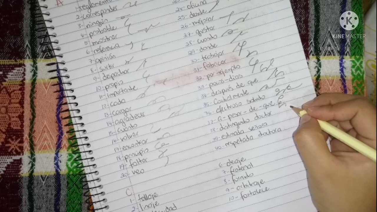 Clave de Taquigrafía Gregg | ejercicio preparatorio | L 20