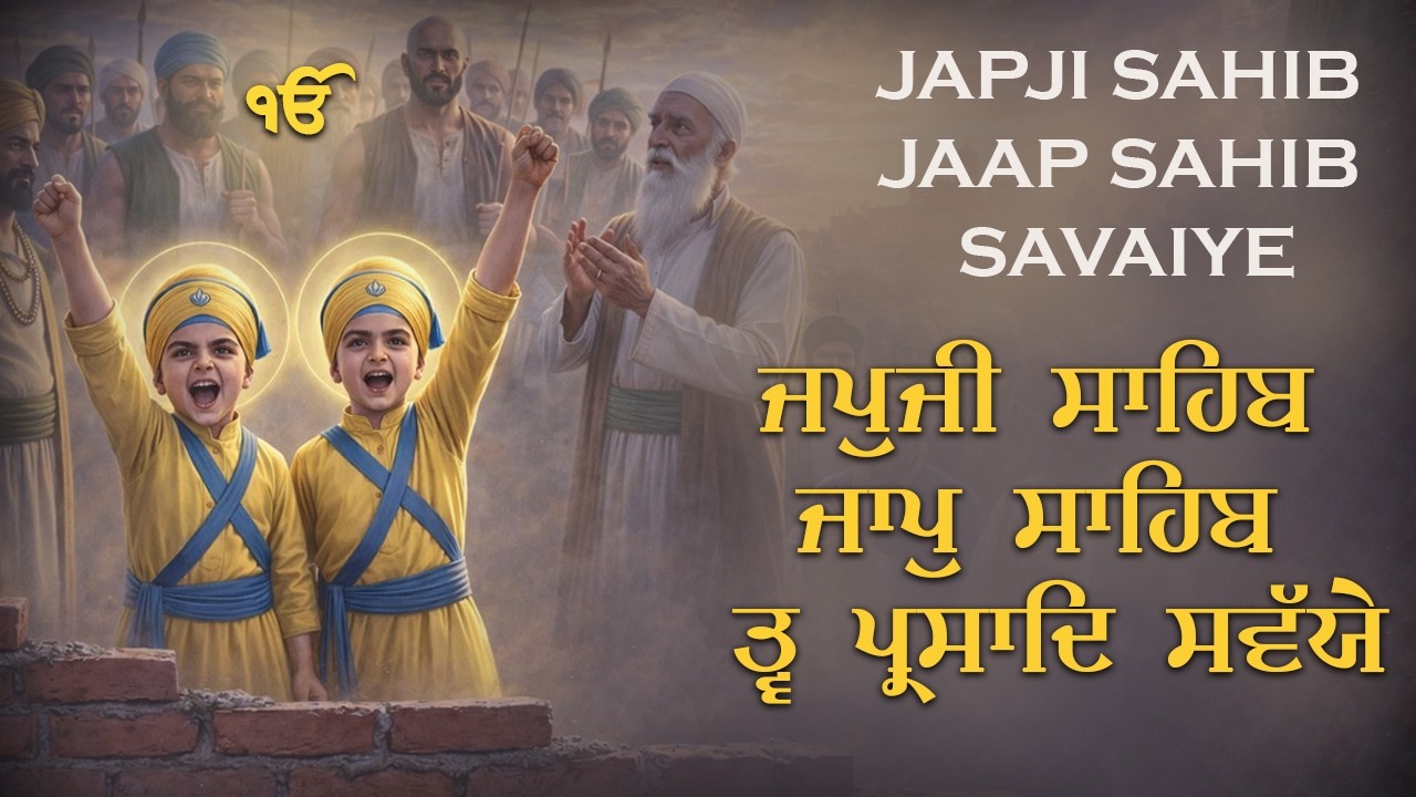 14-02-2026 ਜਪੁਜੀ ਸਾਹਿਬ ~ ਜਾਪ ਸਾਹਿਬ ~ Savaiye Path | Jaap Sahib | Nitnam 3 Bani Paath | #wmk