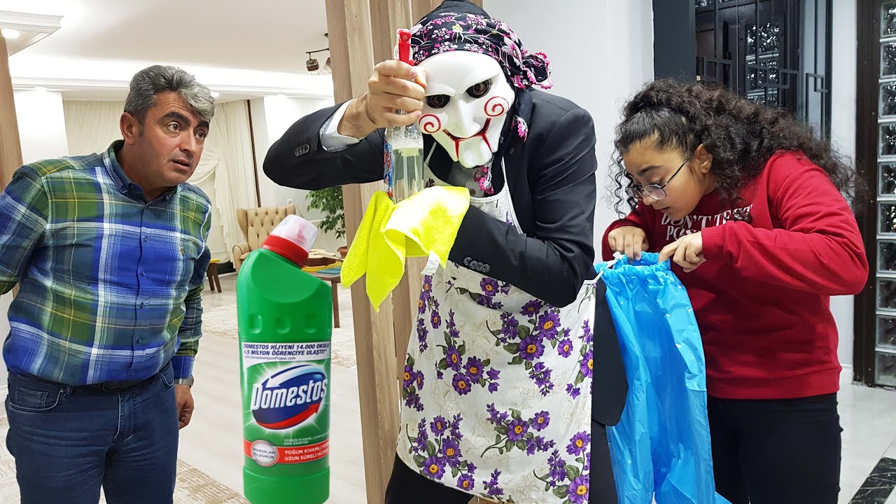 SOYULDUK !!! TEMİZLİK BAHANESİNE MASKELİ RESMEN BİZİ SOYDU
