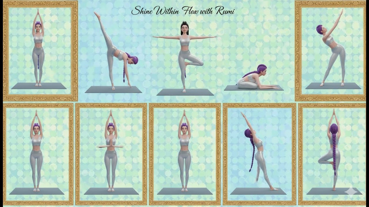 Shine Within Flow | Elegant Yoga for Strength & Confidence | Rumi Demon Hunter