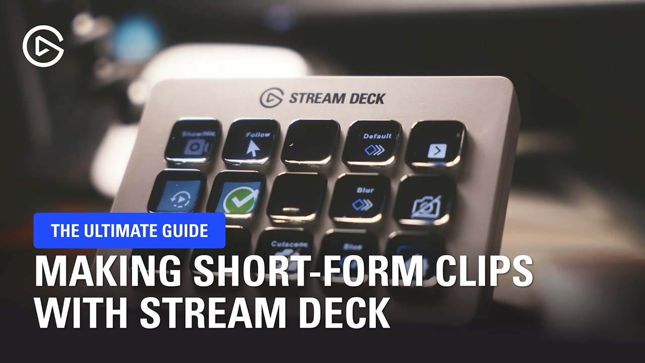 Полное руководство по созданию коротких видеороликов с помощью Stream Deck