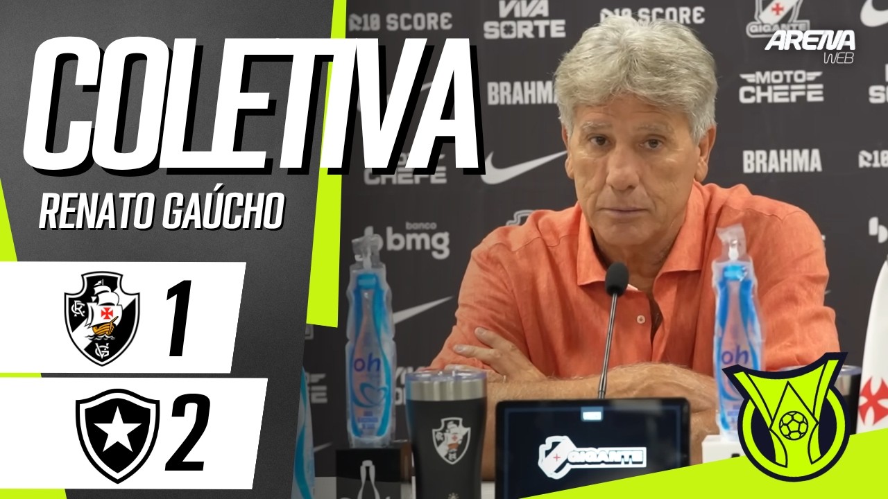 COLETIVA RENATO GA&Uacute;CHO | AO VIVO | Vasco x Botafogo - Brasileir&atilde;o 2026