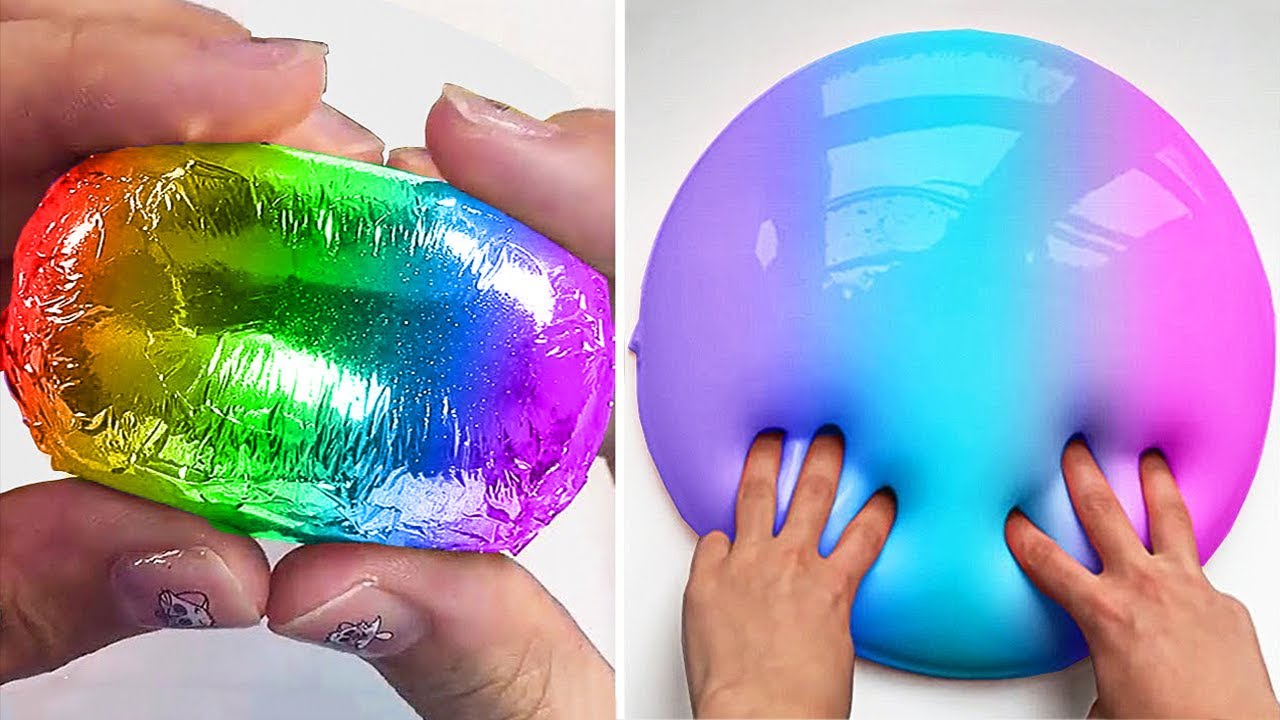 Удовлетворяющая слизь Slime ASMR | Расслабляющее видео слизи # 2226