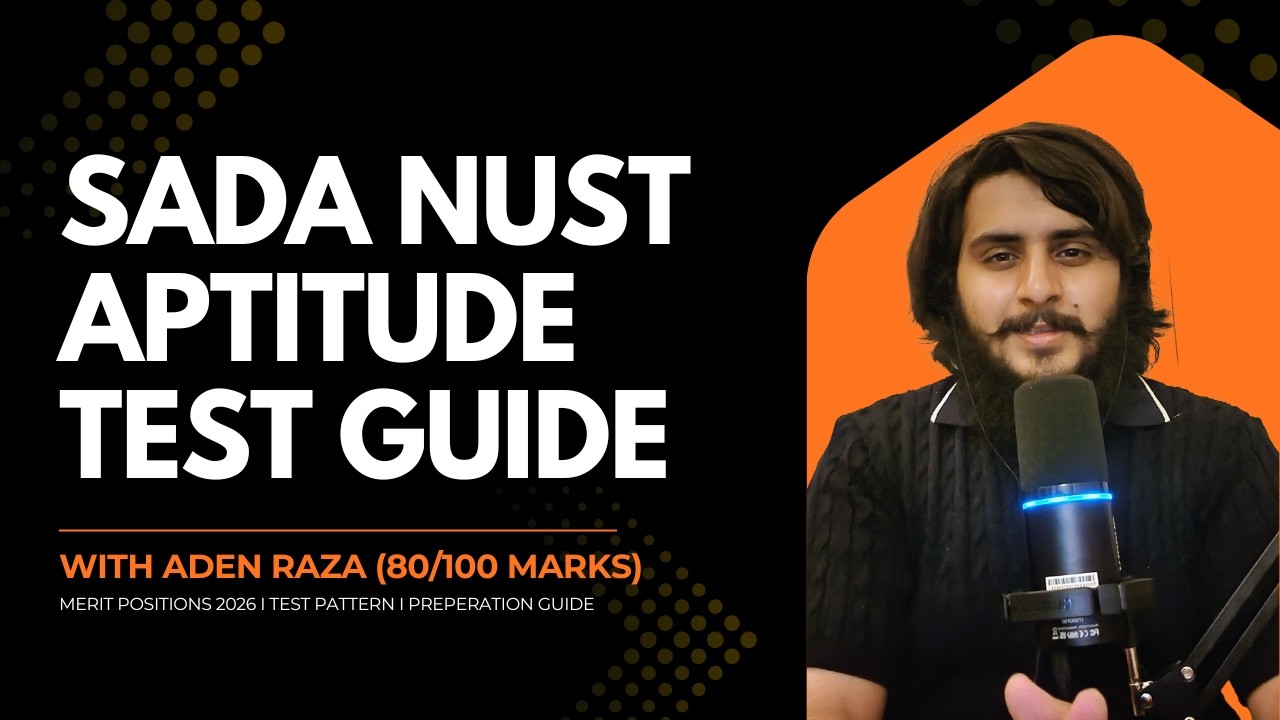 SADA NUST NET 2026 | Design Aptitude Test Preparation Complete Guide
