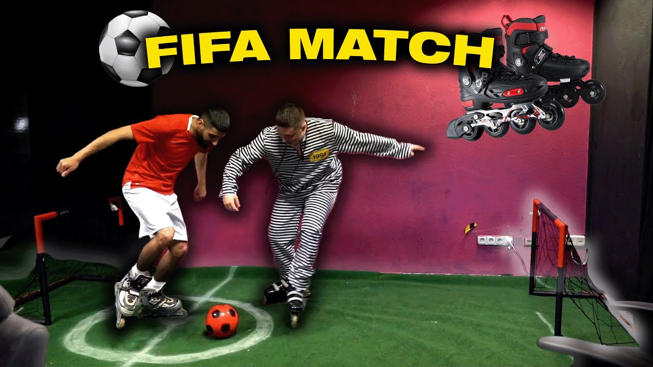 FIFA MATCH in REAL LIFE Auf INLINER | mit BESTRAFUNG