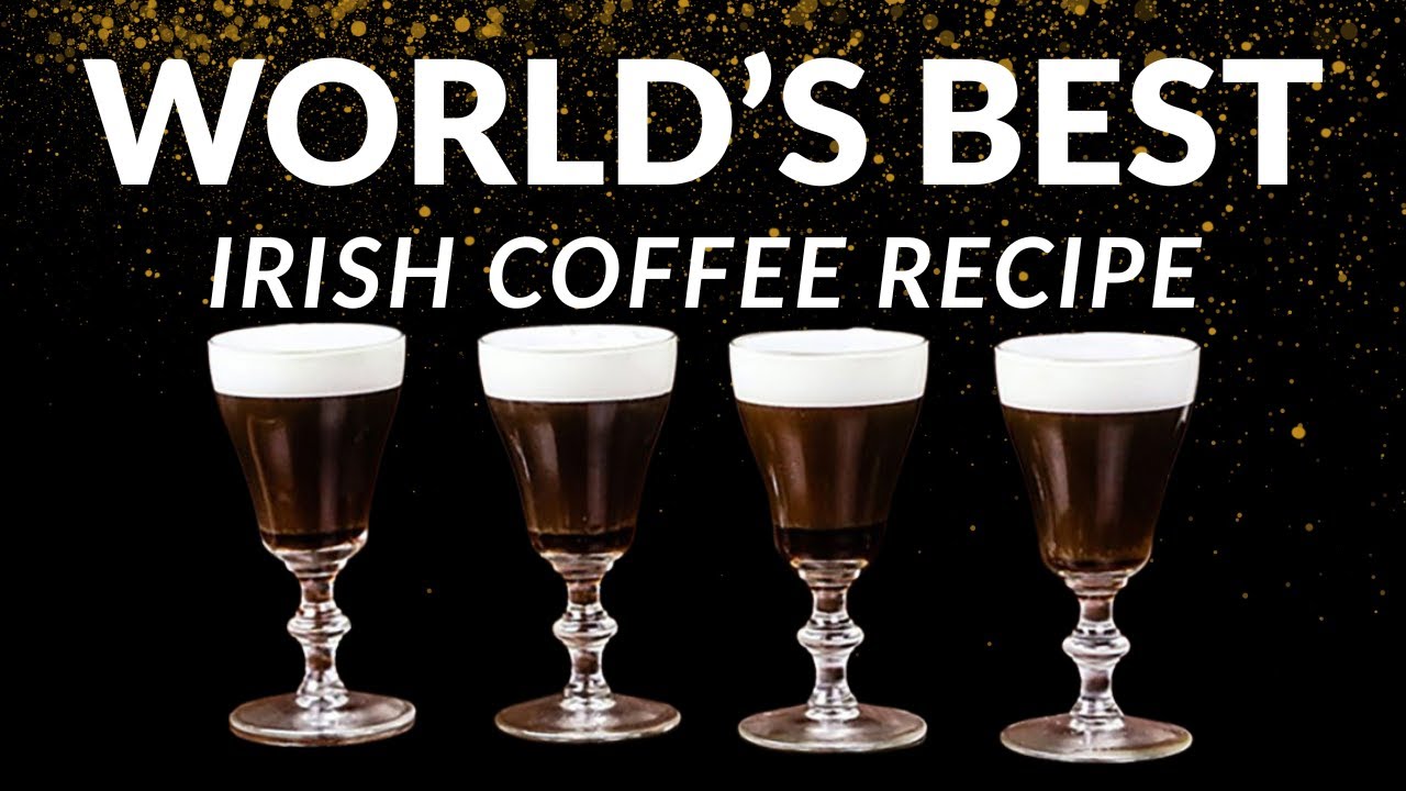 НАСТОЯЩИЙ способ приготовления ирландского кофе (как ирландский бармен)