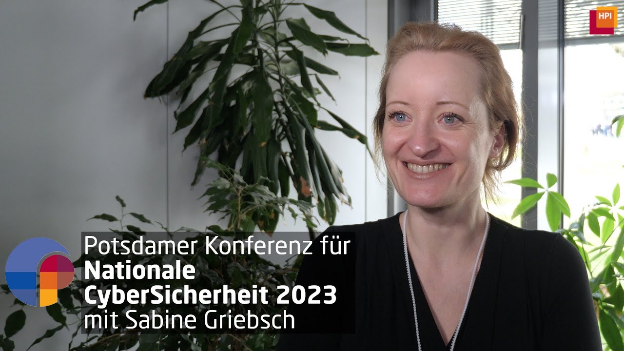 Potsdamer Konferenz für Nationale CyberSicherheit 2023 - Interview mit Sabine Griebsch