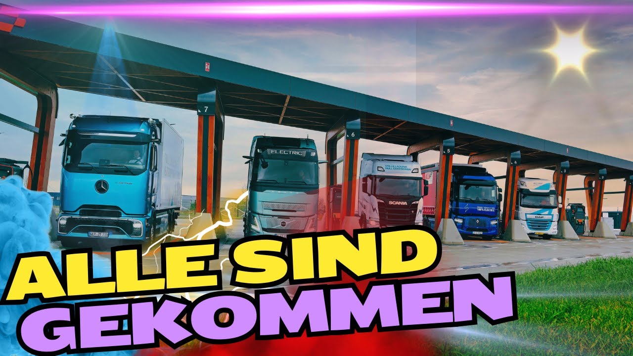 Alle sind sie gekommen ! #lkw