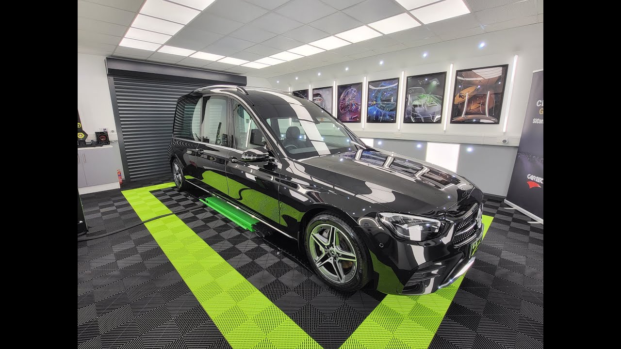 Brand New Mercedes Hearse Disaster Detail