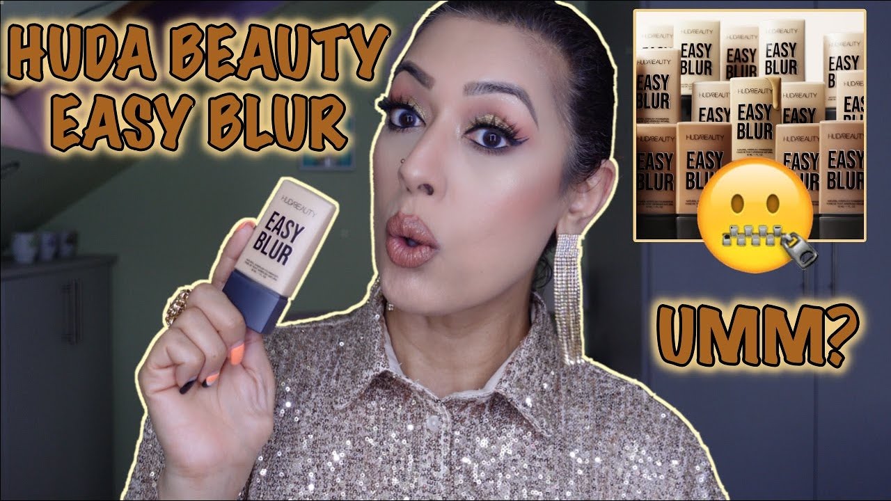 REVIEW: NEW! Huda Beauty EASY BLUR Foundation