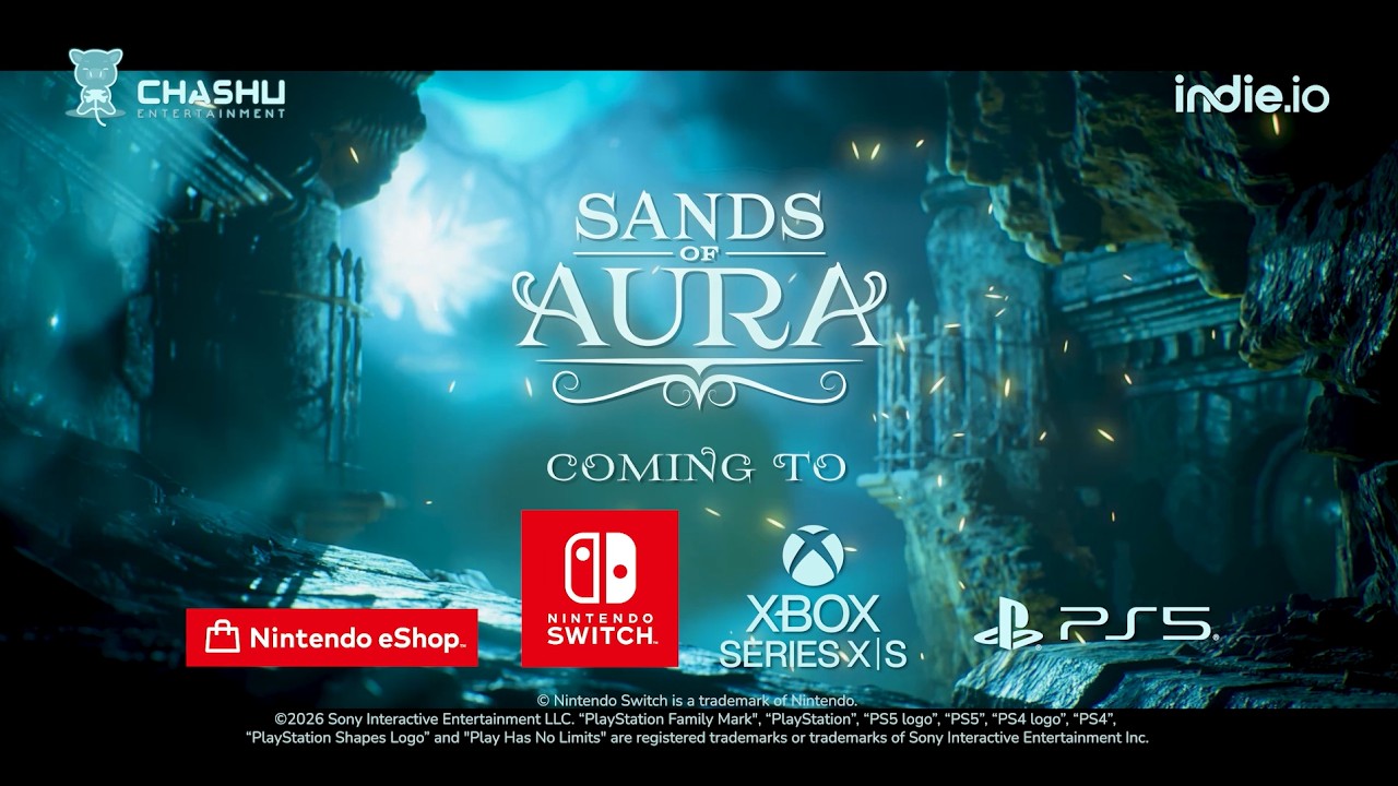 Sands of Aura | Cinematic Console Launch Trailer | indie.io