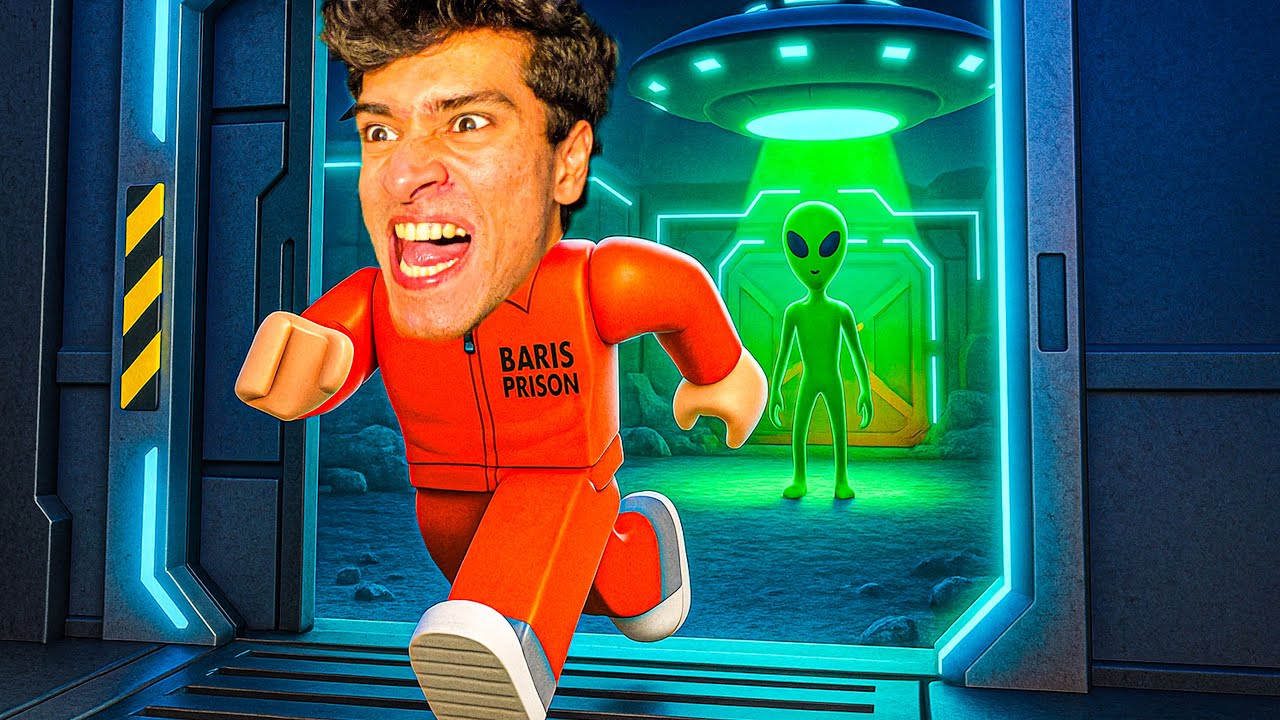 I Escaped from Alien Prison in Roblox 👽💥 (Impossible Escape!)