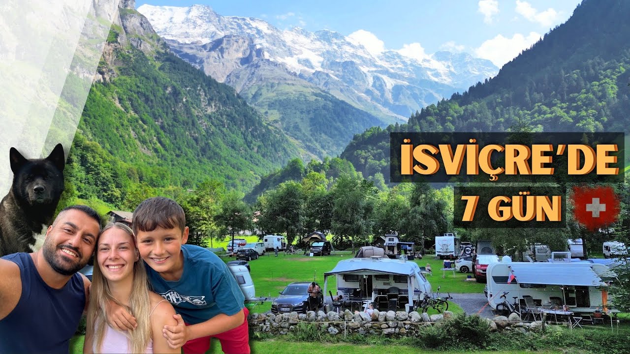 İsvi&ccedil;re Alplerinde Karavanla 7 G&uuml;nl&uuml;k Kamp Ser&uuml;venimiz - Lauterbrunnen