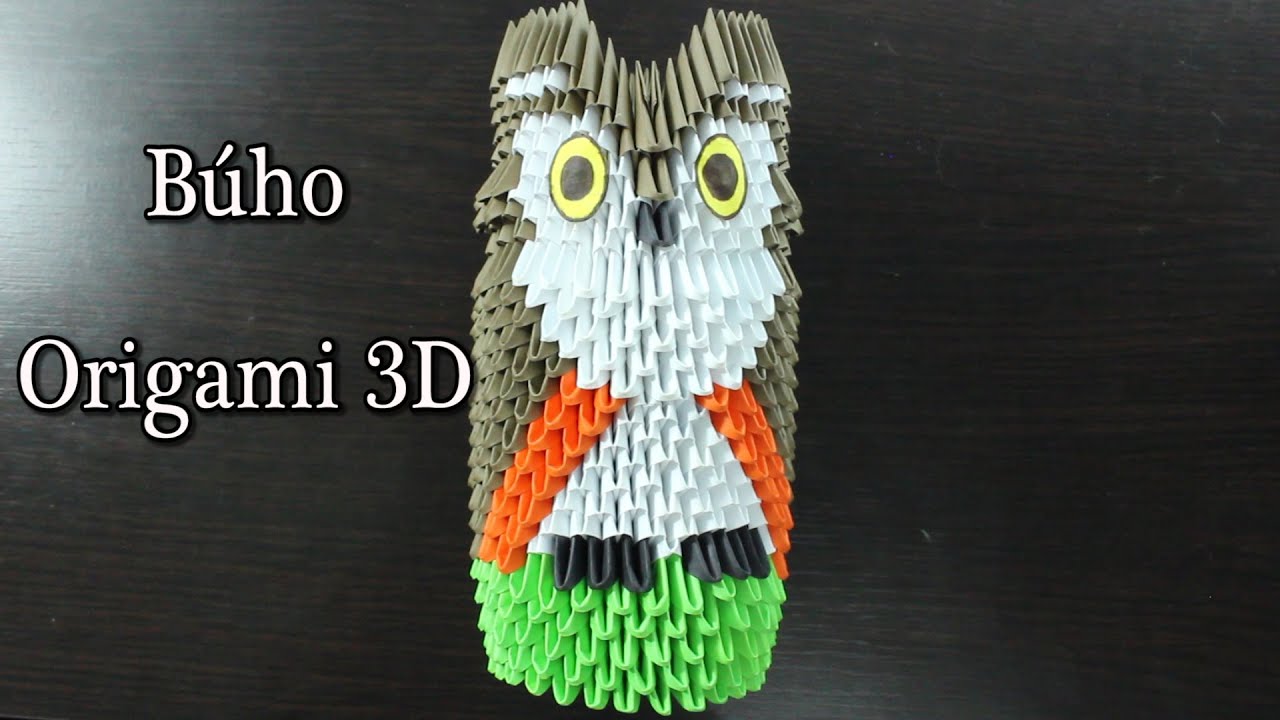Сова / Сова оригами 3D УЧЕБНИК