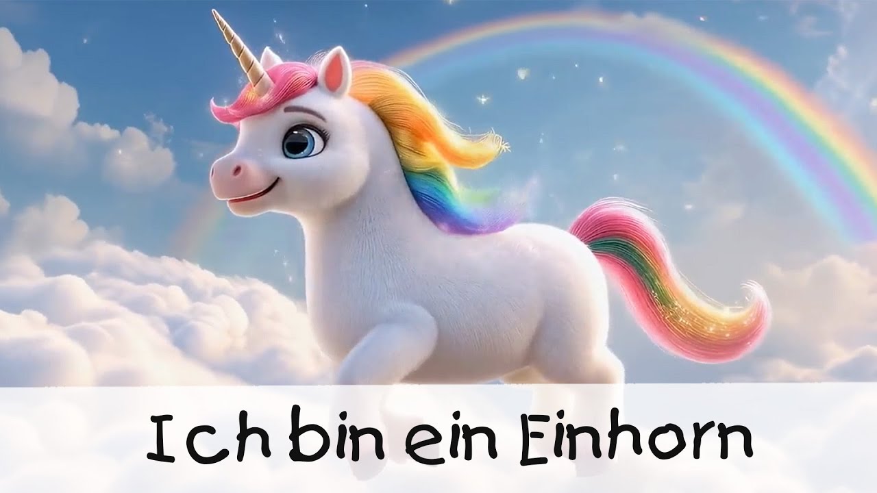 Ich bin ein Einhorn || KINDERLIEDER 3D