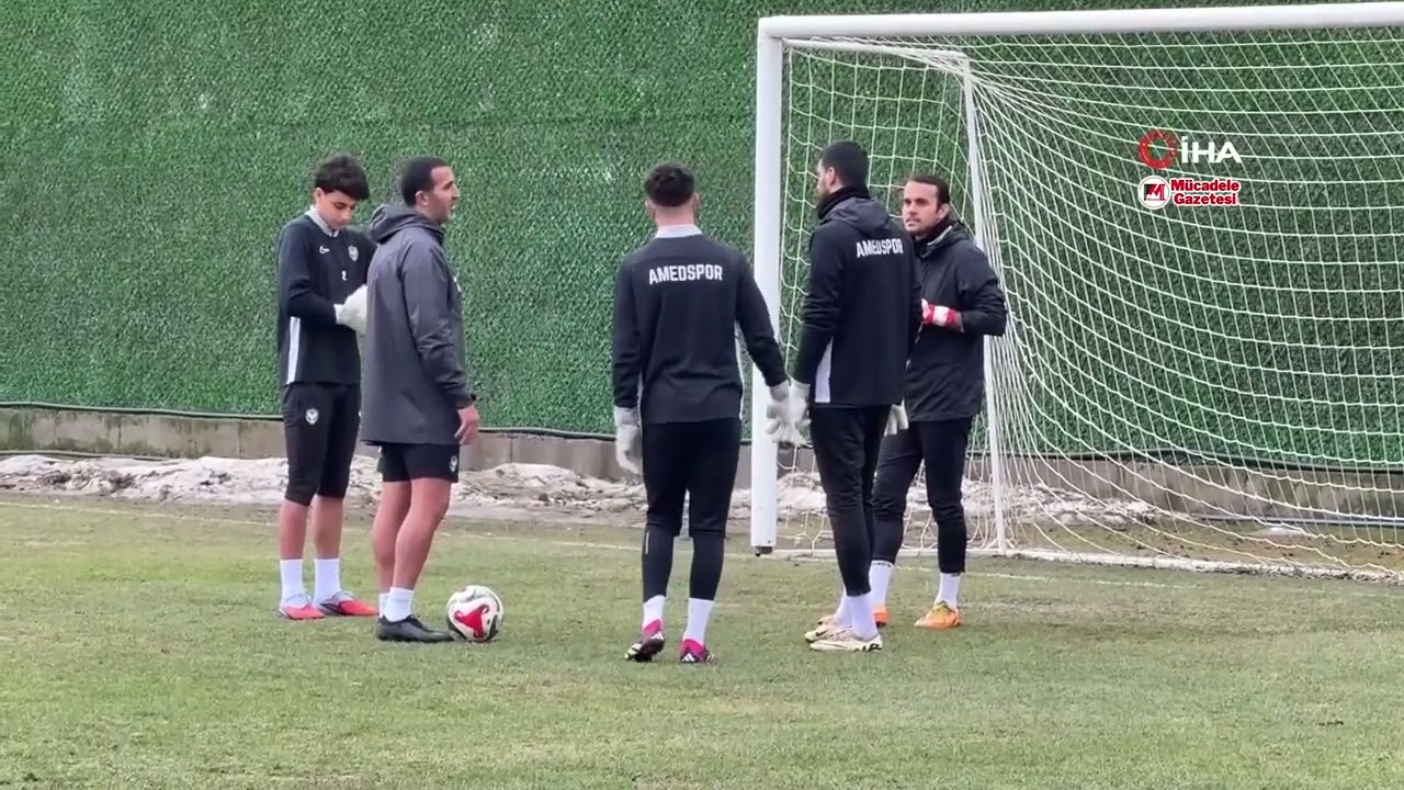 Amedspor'dan basına açık antrenman!