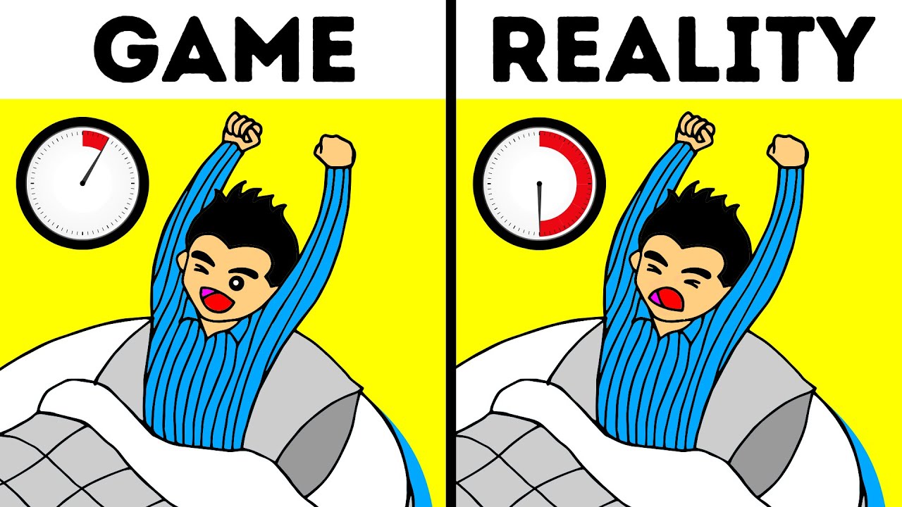What Happens in Real Life But Not in Video Games