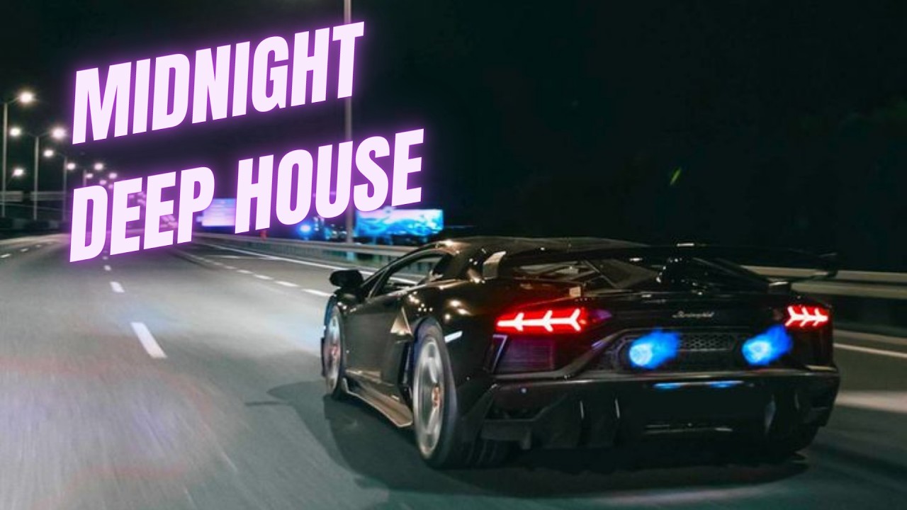 City Lights Deep House 🌆 Midnight Drive Mix | Relaxing House Music #deephouse