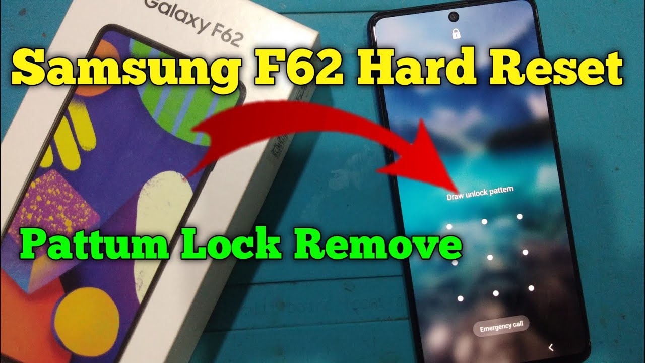Samsung galaxy F62 Hard Reset Pattum unlock
