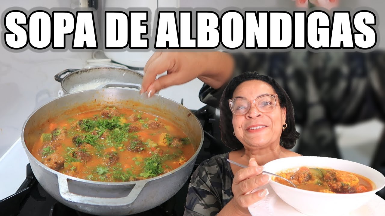 SOPA DE ALBONDIGAS