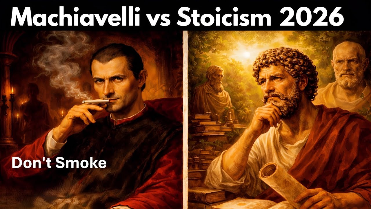 Stoicism vs Machiavelli — The Philosophy That Actually Wins in 2026