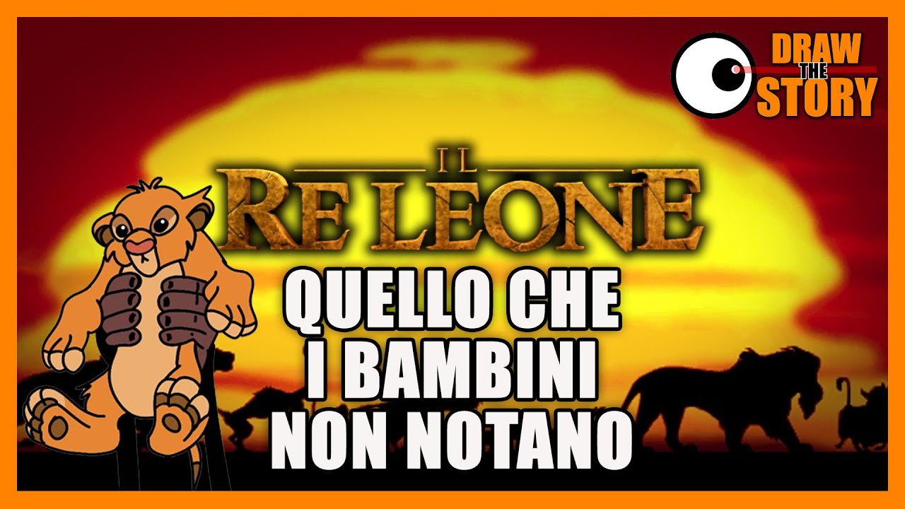 IL RE LEONE è un cartone SOPRAVVALUTATO 🦁 Draw The Story