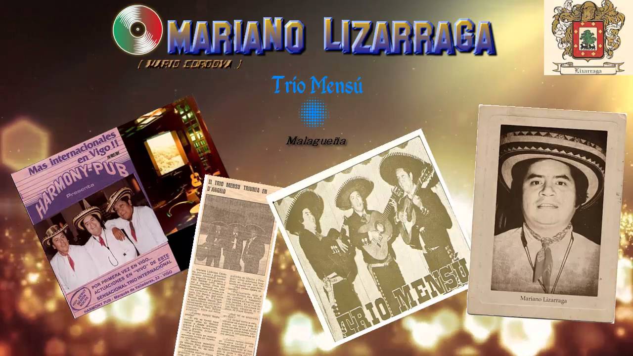 Mariano Lizarraga con el Trio Mensu - Malagueña - Maqueta Original Versión Eco (1981)