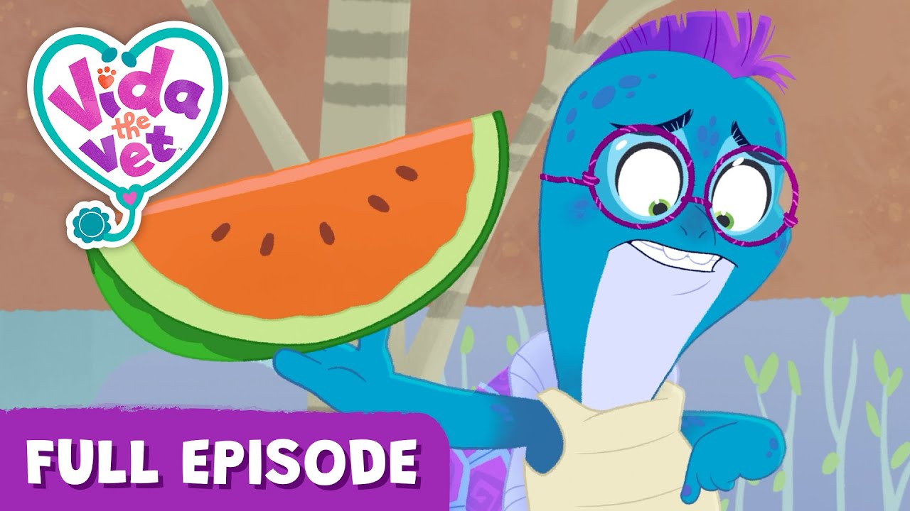 Tidbit’s Watermelon Worry @VidaTheVet 💖 Animal Cartoon for Kids | Fun Learning #Animals #educational