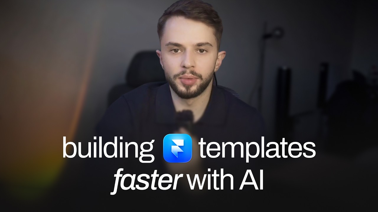 how i use ai to build framer templates + weekly update