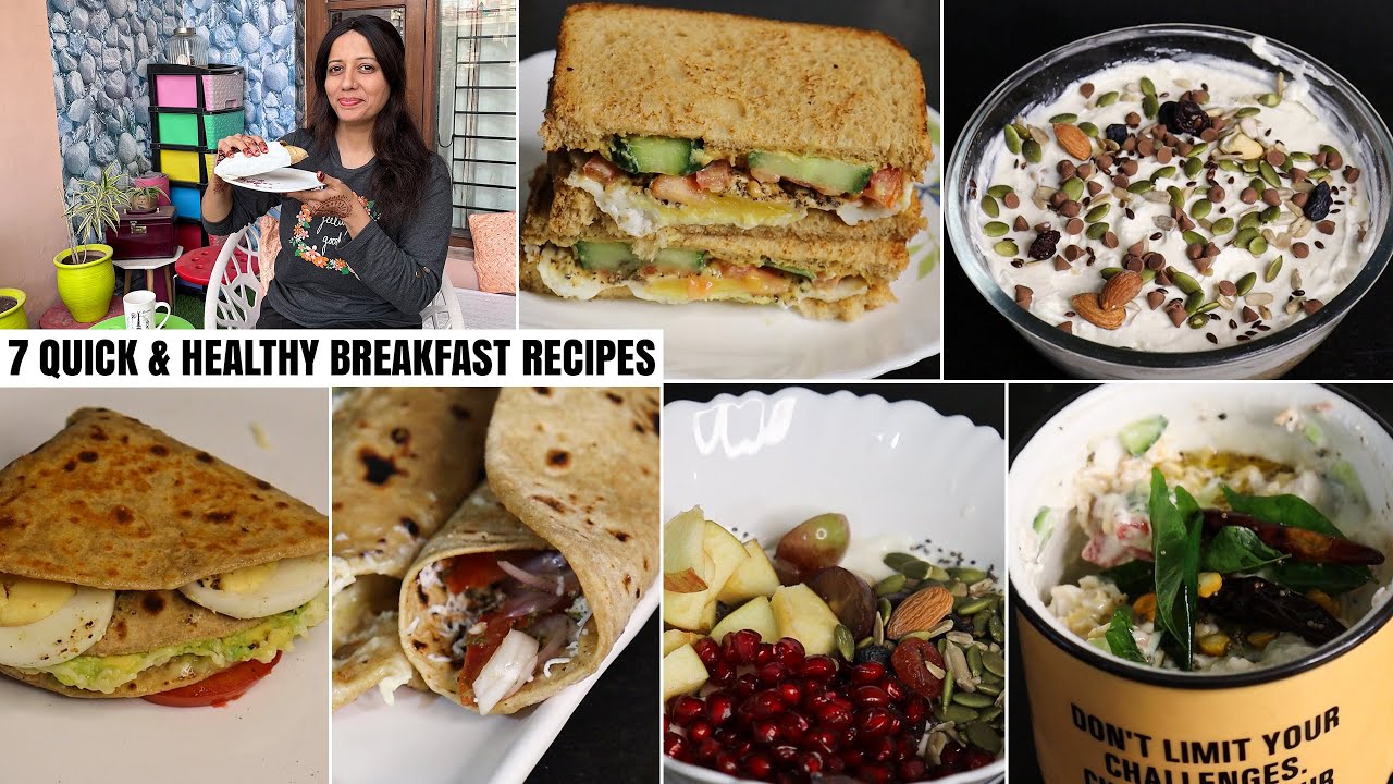 7 Quick & Healthy Diwali Breakfast Recipes | Cooking Tips | Shape Up Your Life