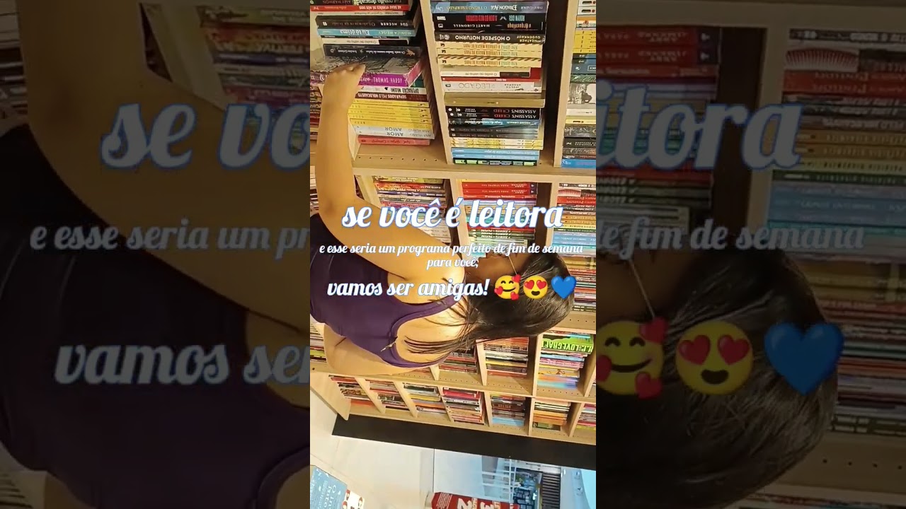 se voc&ecirc; &eacute; leitora, vamos ser amigas! 🥰😍💙 #livros #leitoras #booktube