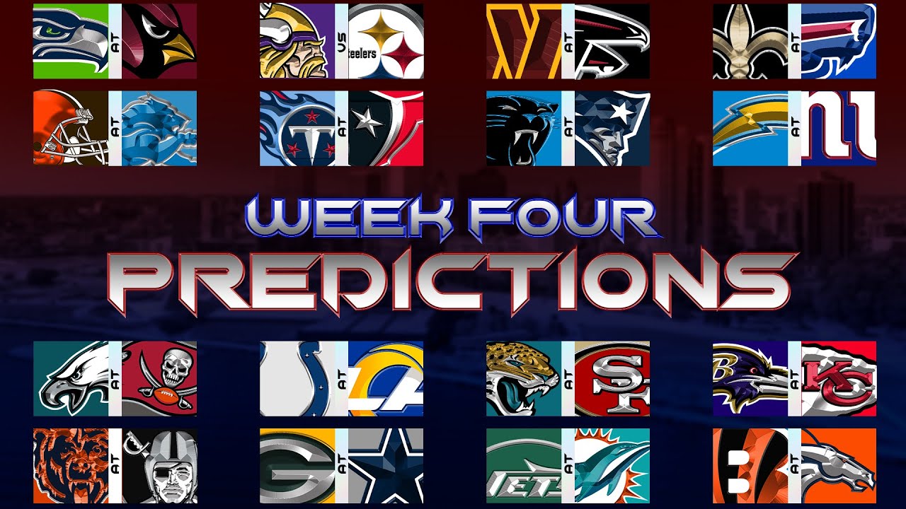 NFL Week 4 Predictions