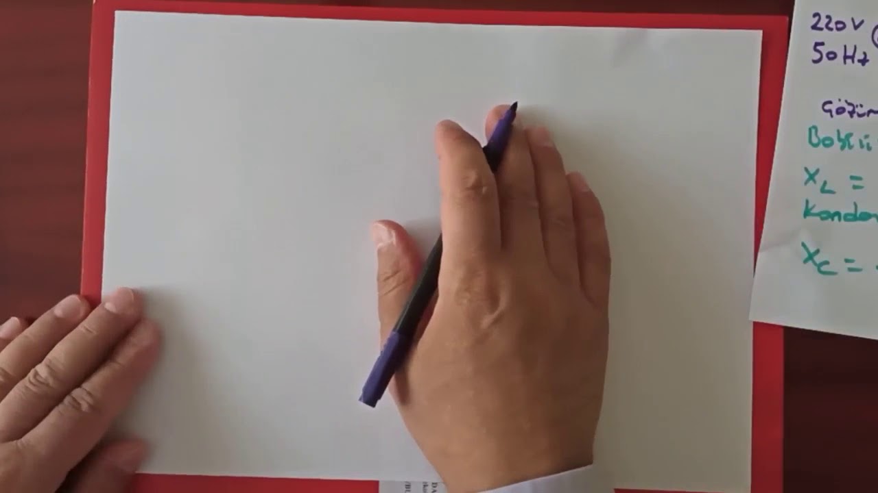 seri R L C devre örneği