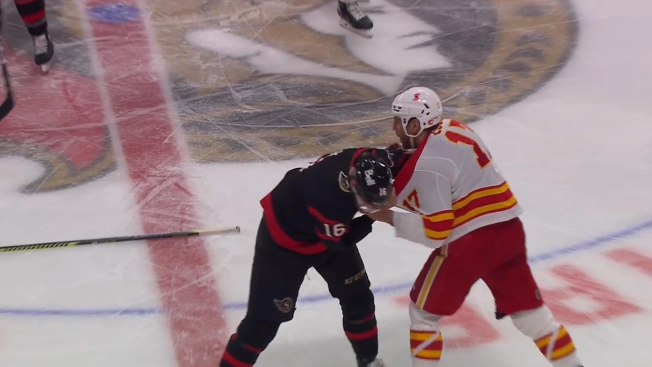 Milan Lucic Drops The Gloves With Austin Watson