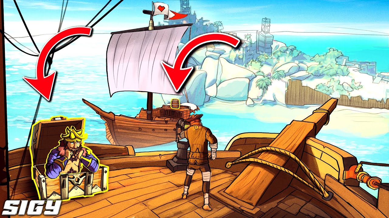 Уморительный Так на шлюпном альянсе в Sea of ​​Thieves