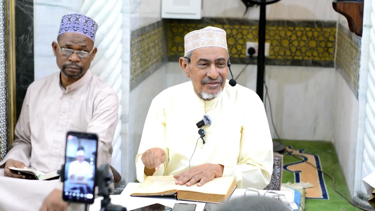 Darsa ya tafsiir ya Quran ya tano (5) Ramadhan ya sita (6)