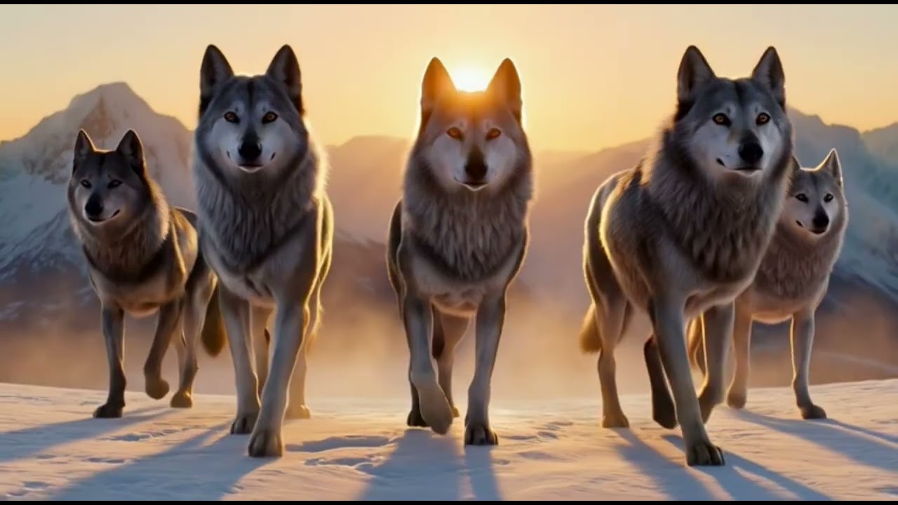 Winter Kings: How Gray Wolves Dominate the Deadly Arctic at −40°C | Extreme Survival Documentary