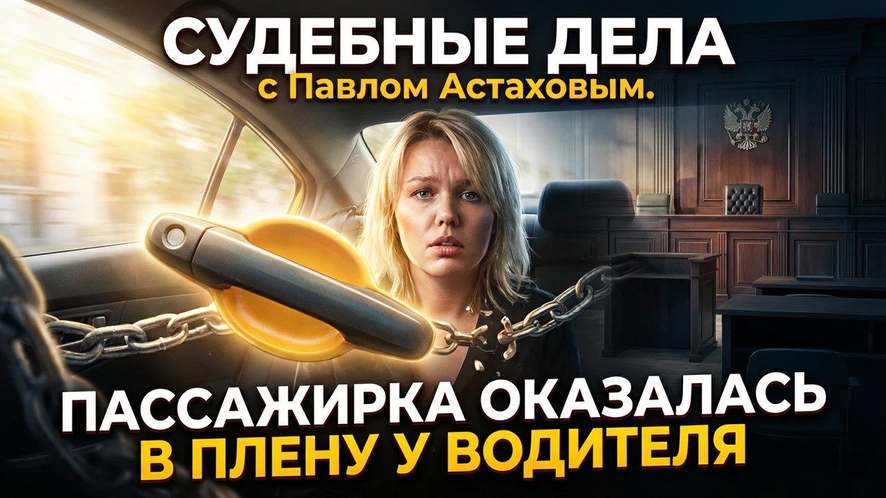 СУДЕБНЫЕ ДЕЛА с Павлом Астаховым. ПАССАЖИРКА ОКАЗАЛАСЬ В ПЛЕНУ У ВОДИТЕЛЯ