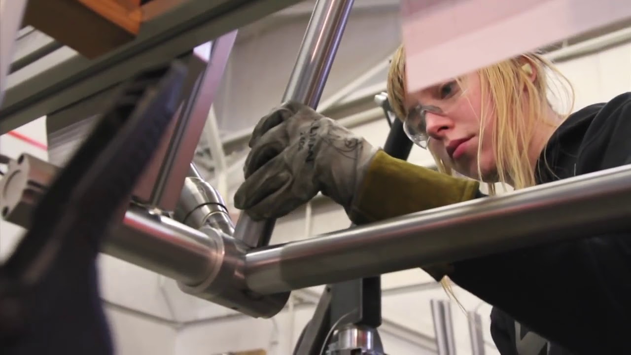 A typical day at the Co Motion Cycles factory in Eugene, OR.