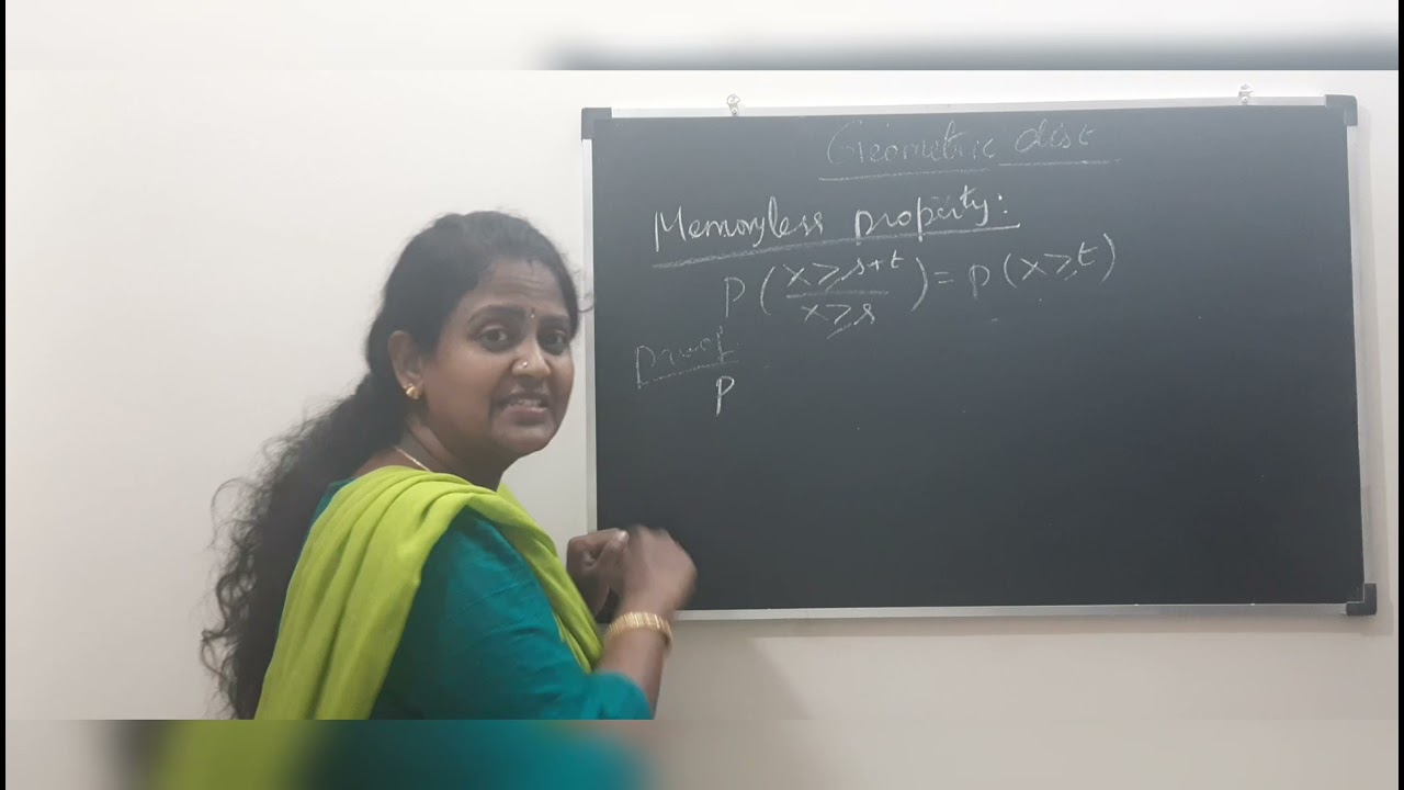 Geometric  distribution   in Tamil...