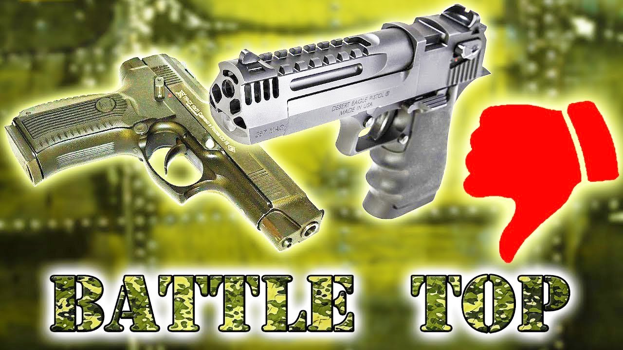 5 САМЫХ НЕУДАЧНЫХ ПИСТОЛЕТОВ МИРА ✪ Desert Eagle; Пистолет Ярыгина; Спецназ России