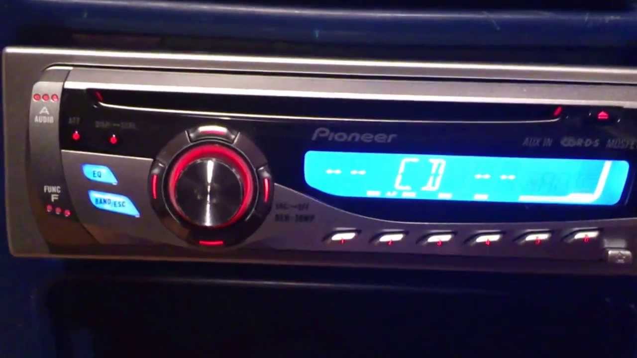PIONEER DEH-30MP CD PLAYER OLD SCHOOL
