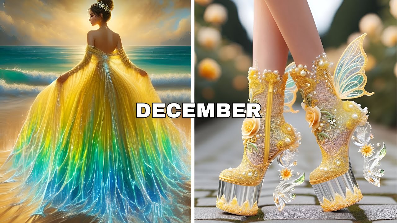 Choose Your Birthday Month and See your Princess Gown Dress and Heels👠 #trending #viral #video