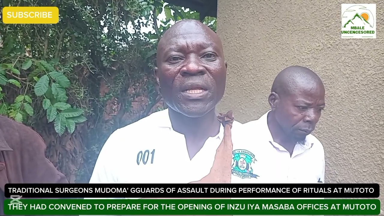 Royal Guards Accused of Assaulting Bamasaba Traditional Surgeons (Bashebi) at Mutoto Cultural site 
