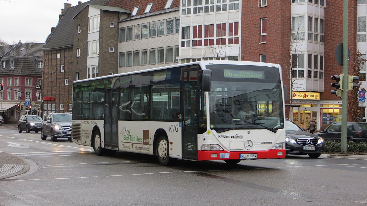 [Sound] Bus MB O 530 Ü | NE-M 1084 | Kraftverkehr H. Gerresheim GmbH & Co. KG, Jüchen (Kreis Neuss)