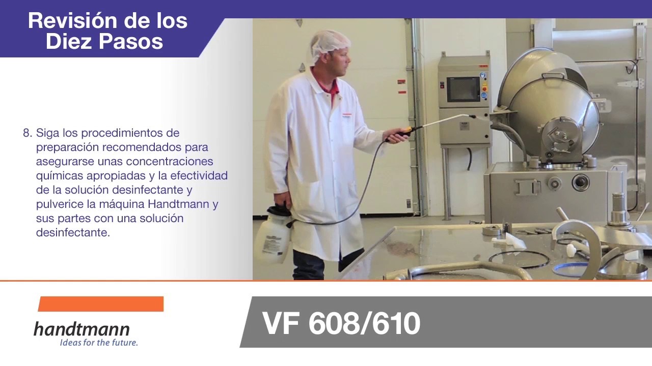 Handtmann Maschinenfabrik - VF 608 / 610 - Spanish Instructions - ES