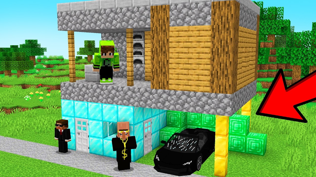 Миллионер-житель ПЕРЕЕХАЛ в мой дом в Minecraft!