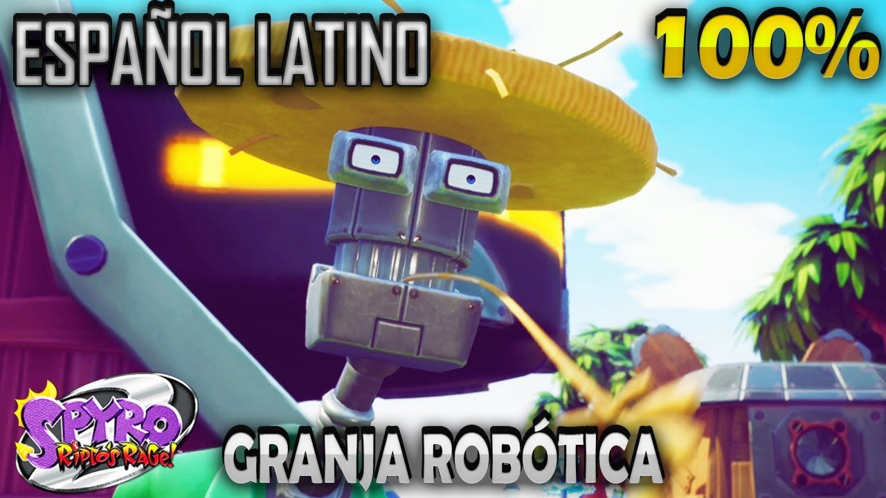 Spyro 2 Latino 100% | Granja Robótica | Spyro Reignited Trilogy En Español Latino | STRADER GAMER