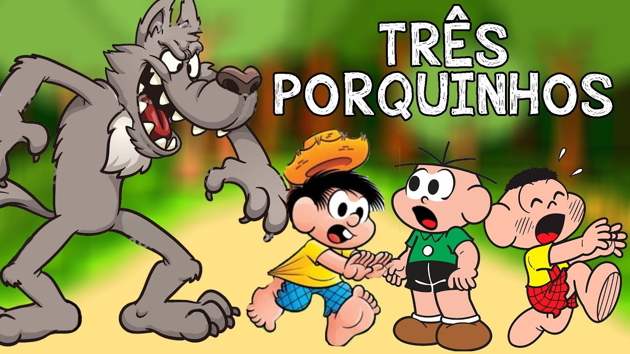 O TRÊS PORQUINHOS - HISTORINHA INFANTIL