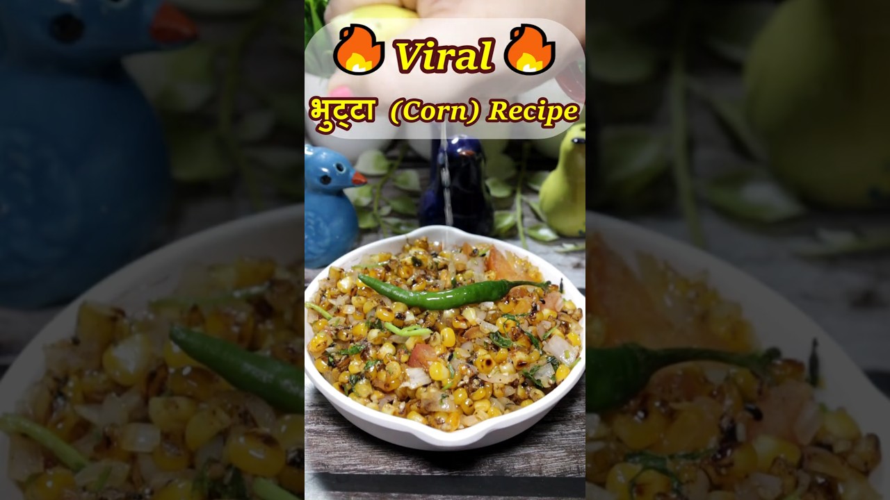 Street Style Bhutta Recipe | Spicy Corn Chaat | Makai Recipe